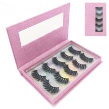 5 pairs 3D faux lashes with beautiful box