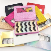 5 pairs 3D faux lashes with beautiful box
