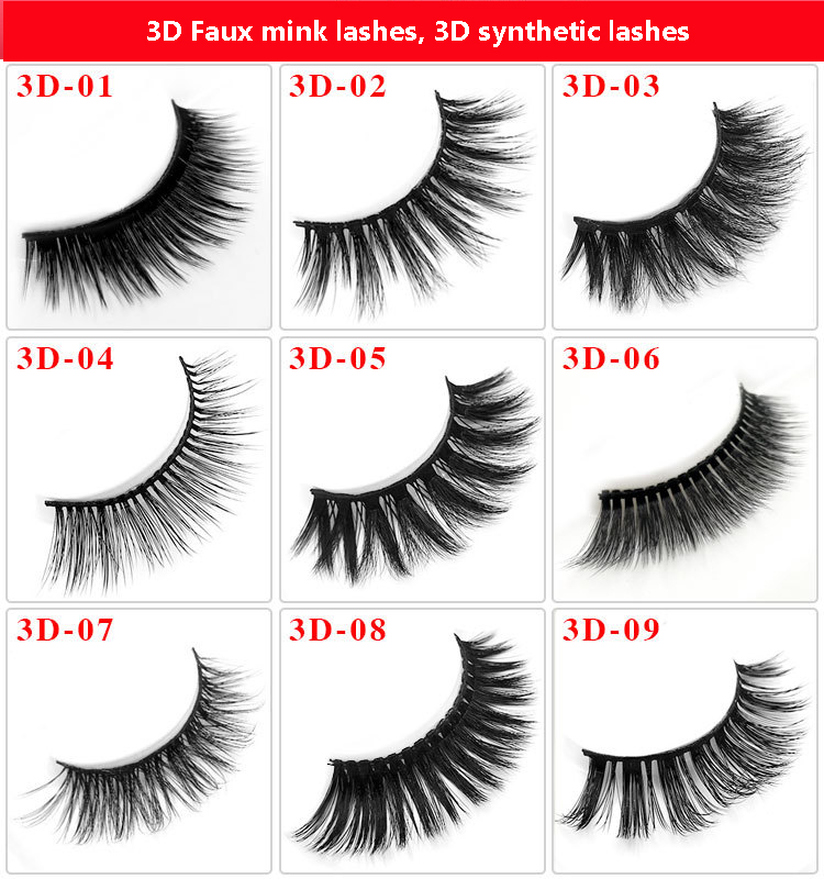 3D Faux mink lashes