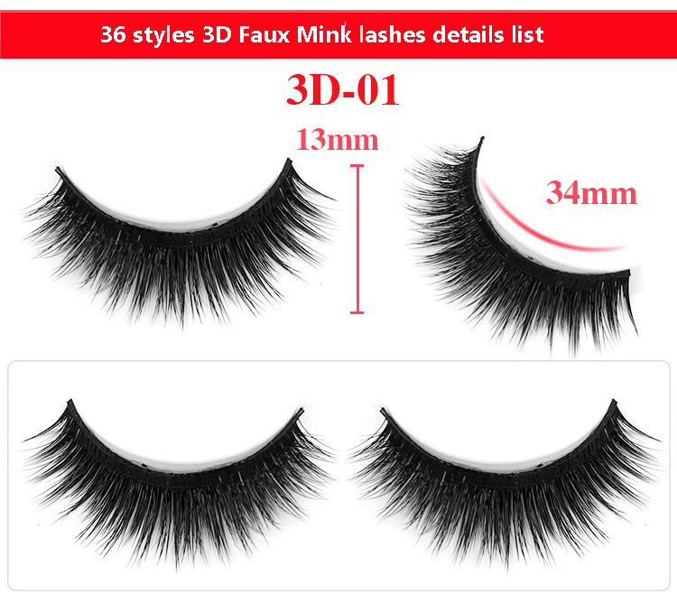 3D Faux mink lashes