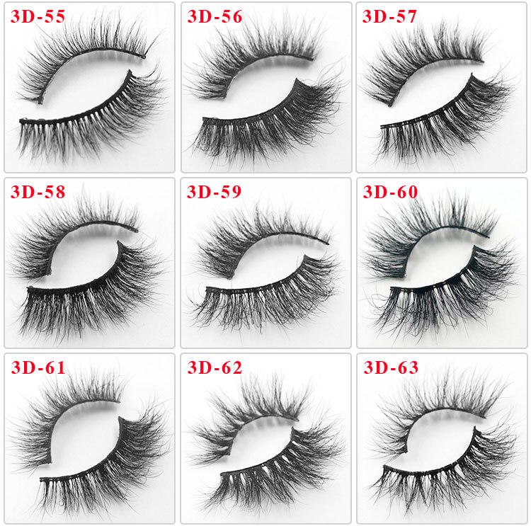 All 3D mink lashes 63