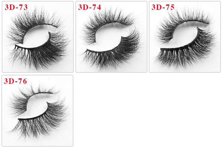 All 3D mink lashes 76