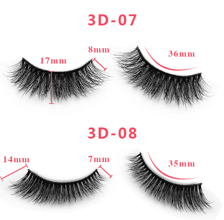 3d mink lashes size details 05