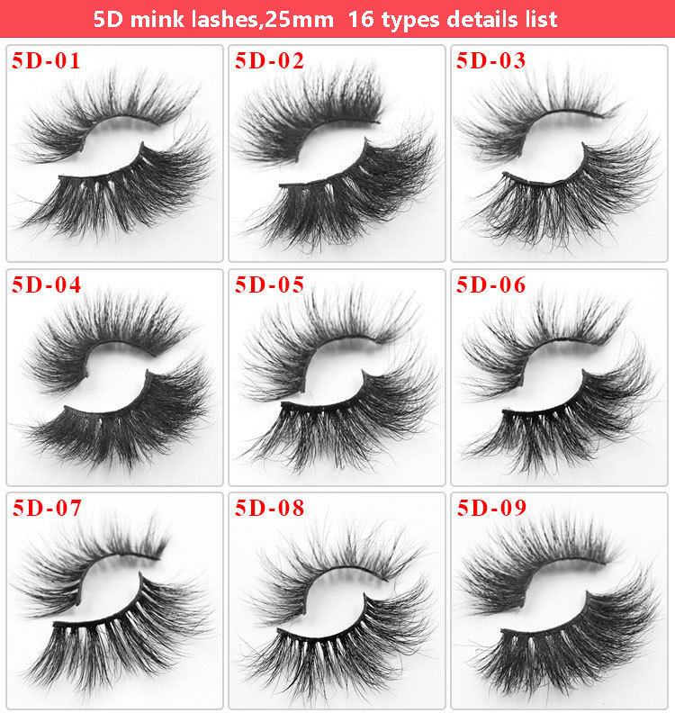 5D mink lashes wholesale