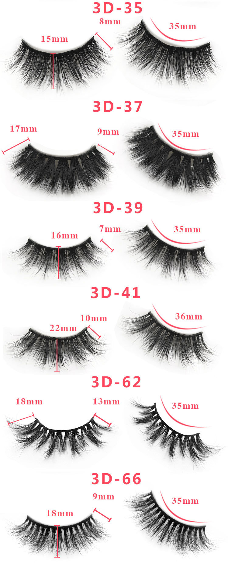 3d custom package mink lashes20